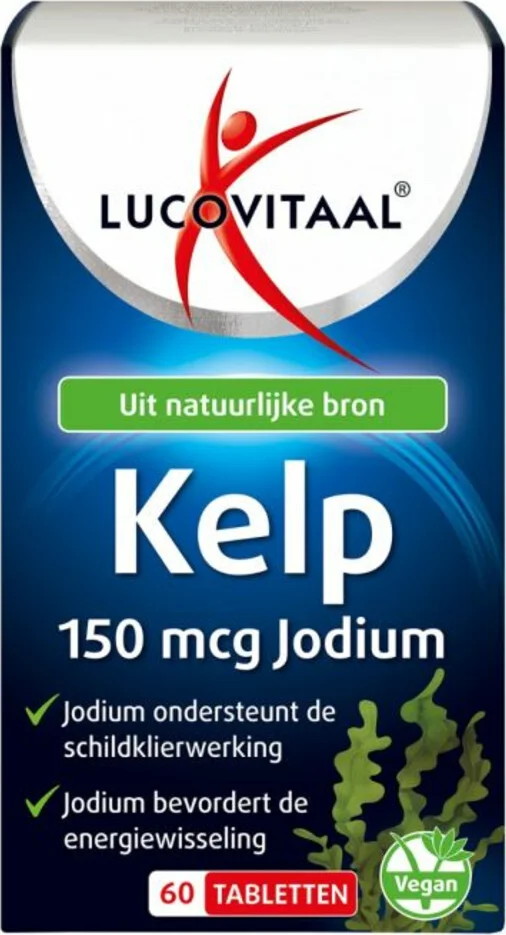 3x Lucovitaal Pure Kelp 60 tabletten