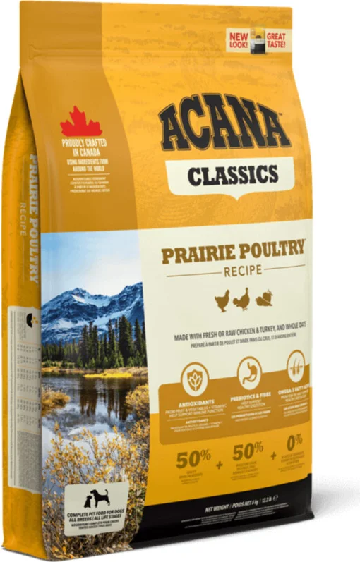 Acana Hondenvoer Classics Prairie Poultry 2 kg