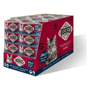 24x Voskes Kattenvoer Nat Tonijn met Tandbaars 85 gr