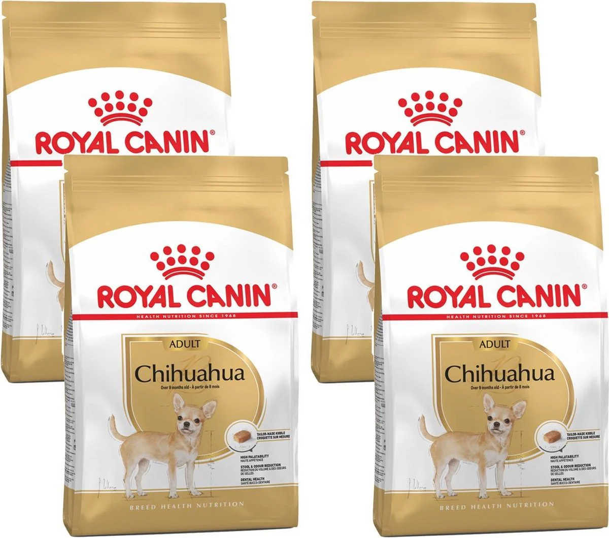 4x Royal Canin Chihuahua Adult Hondenvoer 3 kg