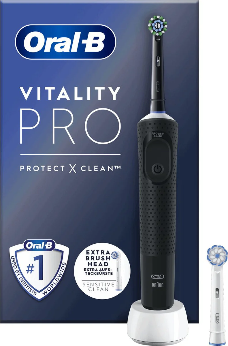 Vitality Pro Elektrische Tandenborstel Zwart