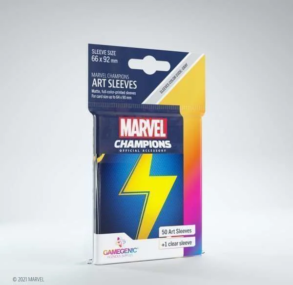 Sleeves Marvel Champions - Ms Marvel (50+1)