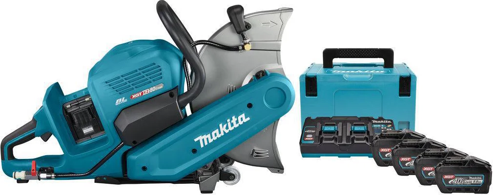 Makita CE001GT401X Accu Doorslijper 355mm 2 x XGT 40V Max 5.0Ah (4st.)