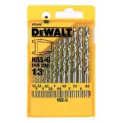 DeWALT DT5922 Metaalborenset in Tough Case 13-delig