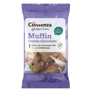 Consenza Glutenvrij Double Chocolate Muffin 65GR