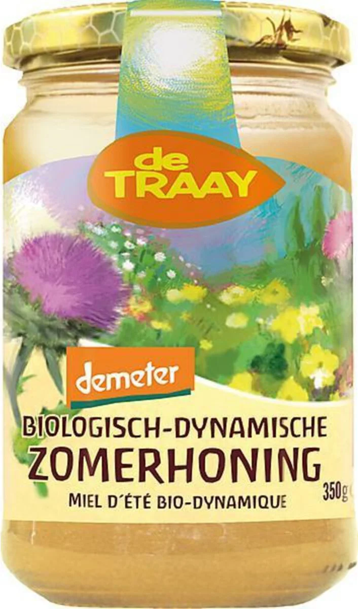 De Traay Demeter Bloemenhoning Biologisch-Dynamisch 350GR