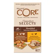 Wellness Core Kattenvoer Signature Selects Shreded 8-pack 8 x 79 gr