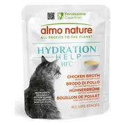 Almo Nature HFC Hydration Help Kattenvoer Kippenbouillon met Kipfilet 50 gr