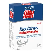 Fittydent Kleefstrips Waterbestendig 15ST