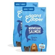 2x Edgard & Cooper Hondenvoer Droog Noorse Zalm 7 kg