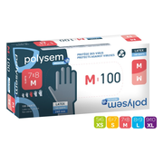 Polysem Latex Handschoenen Maat M 100ST