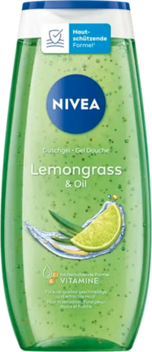 24x NIVEA Douchegel Lemongrass & Oil 250 ml