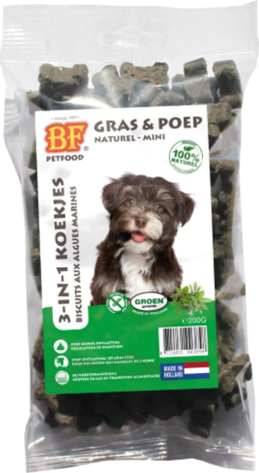 BF Petfood 3-in-1 Koekjes Mini Kuiden 200 gr