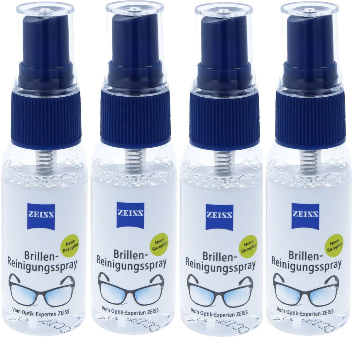 Zeiss - Reinigingsspray voor brillen - 4 pak