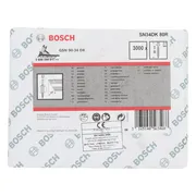 Bosch Professional PRO SN34CH D-kop nagel 80 mm | 34° | Geringd | Blank | 3,1 x 7,1 (D-vorm) | 3000 stuks - 2608200017