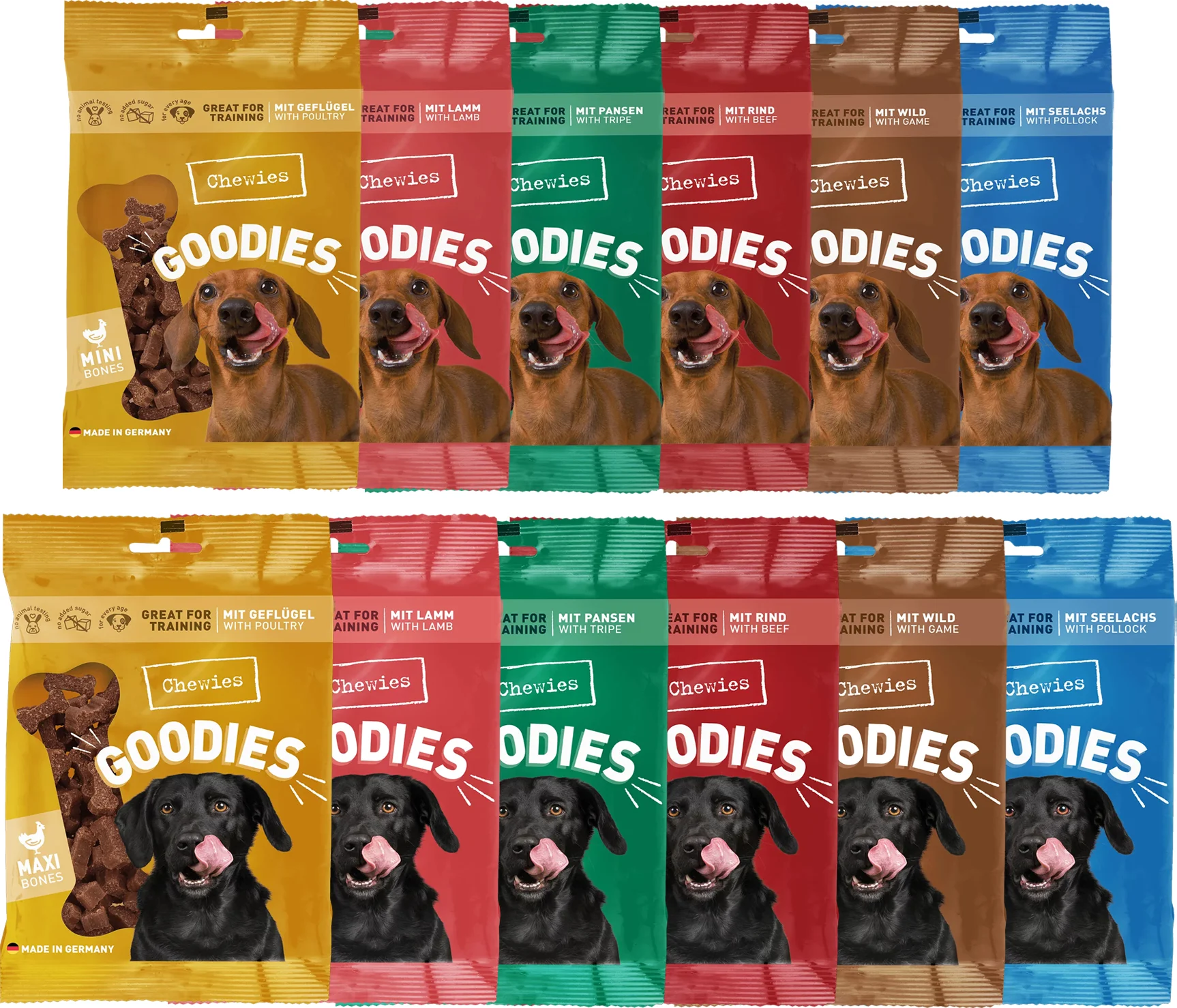 Chewies Goodies Hondensnacks Maxi Koolvis 200 gr