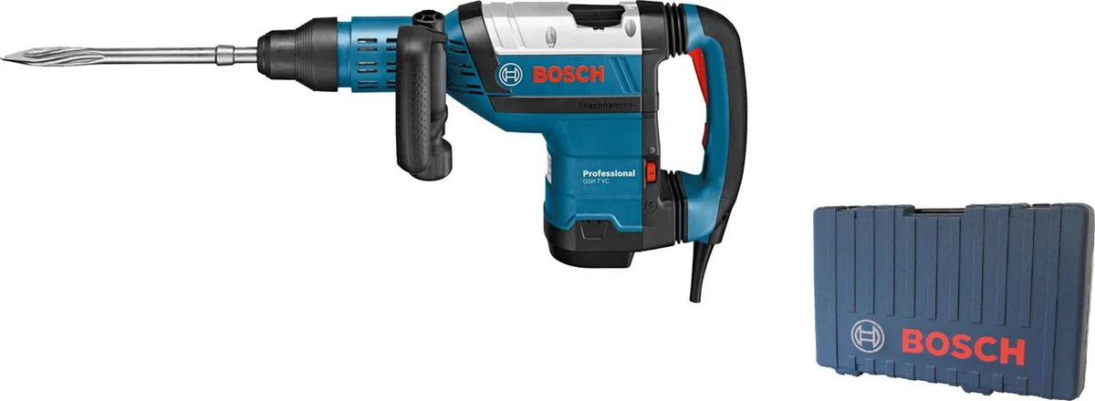 Bosch Professional GSH 7 VC Breekhamer SDS-Max in koffer - 0611322000