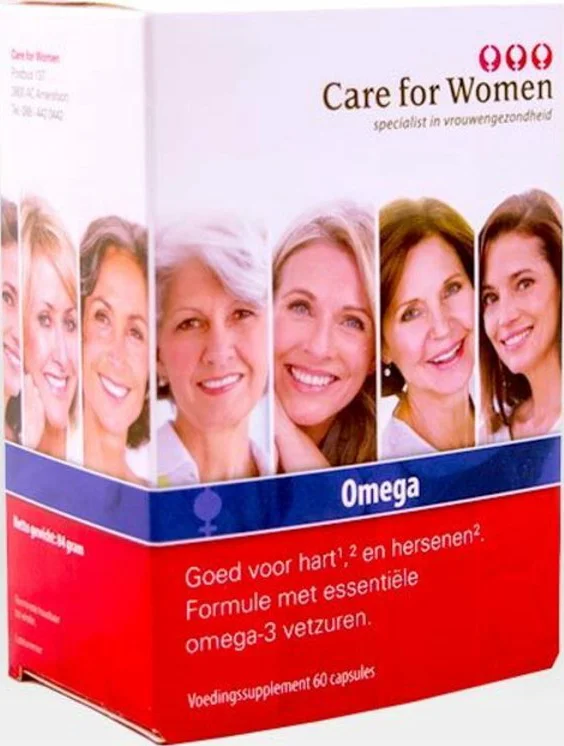 Care For Women Omega Capsules 60CP