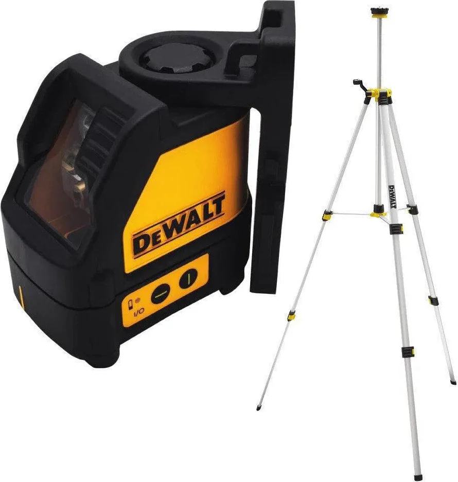 DeWALT DW088CGTRI Kruislijnlaser Groen 15m + DE0881T Statief