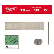 Milwaukee Brads 18 Ga | 19mm | Harsbedekt Gegalvaniseerd | VE=10000 - 4932492550