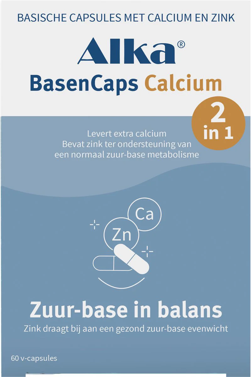 Alka BasenCaps Calcium 2in1 Capsules 60CP