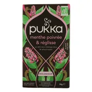 3x Pukka Biologische Thee Peppermint Licorice 20 stuks