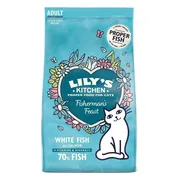Lily's Kitchen Kattenvoer Droog Adult Witvis & Zalm 2 kg