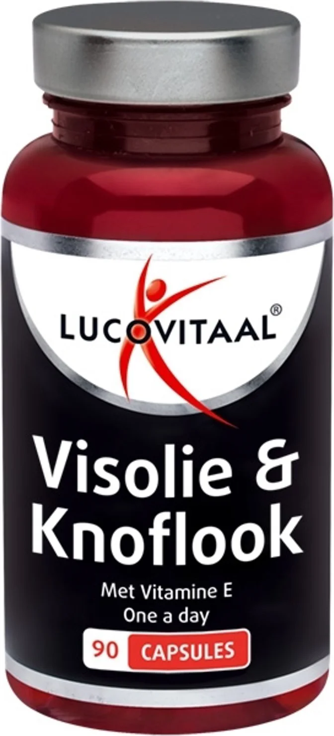 Lucovitaal Visolie en Knoflook Capsules 90CP