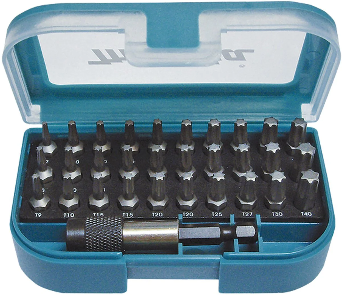 Makita P-73352 Schroefbitset torx 31-delig