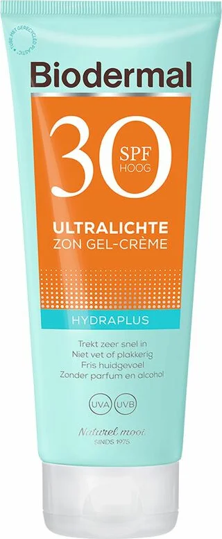 3x Biodermal Sun Body Gel Cream SPF 30 200 ml
