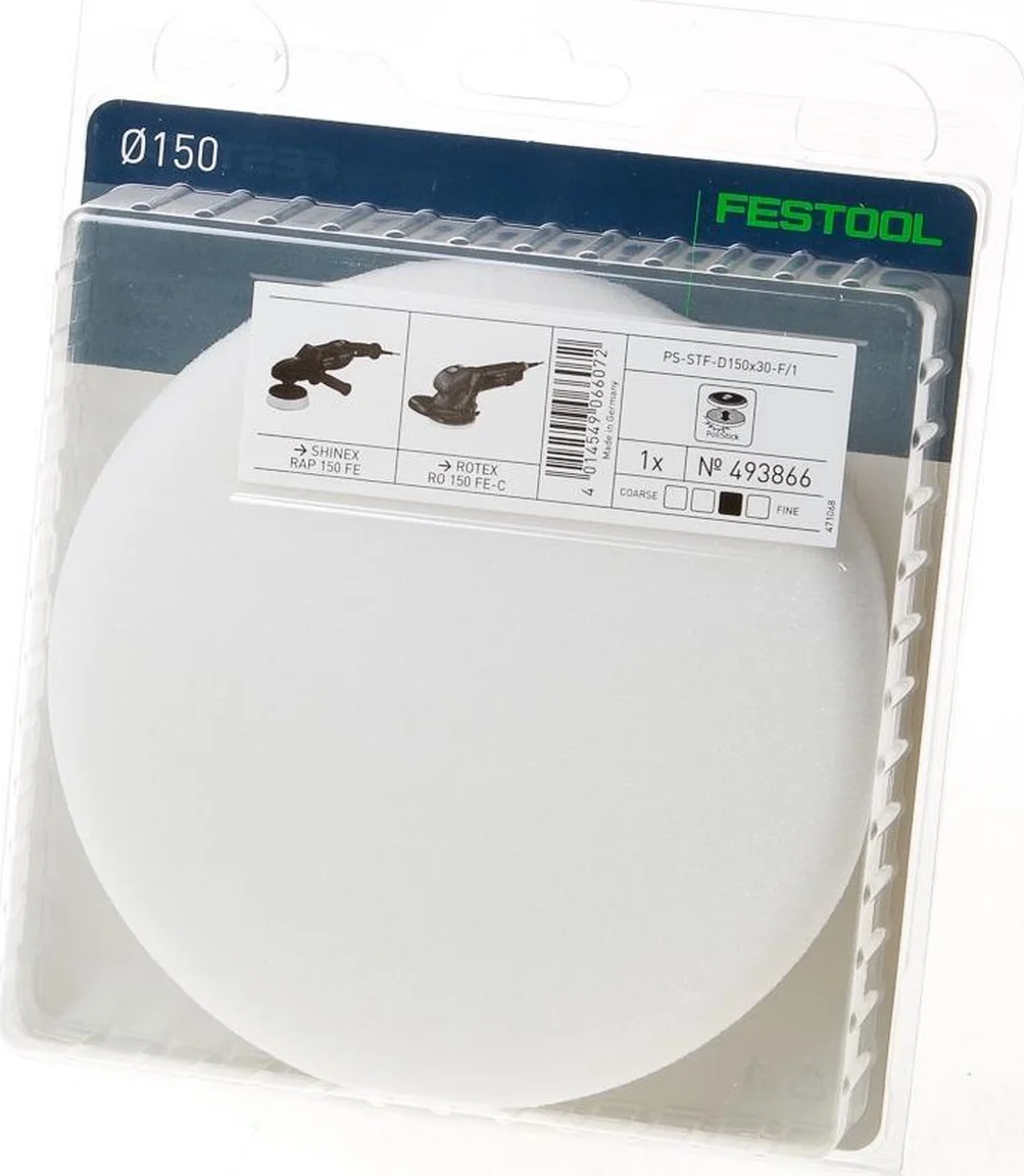 Festool PS STF D150x30 WH/1 Poetsspons VE=1 - 202377