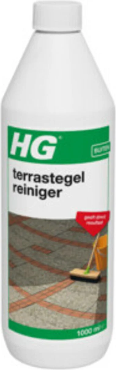 6x HG Terrastegel Reiniger 1 liter