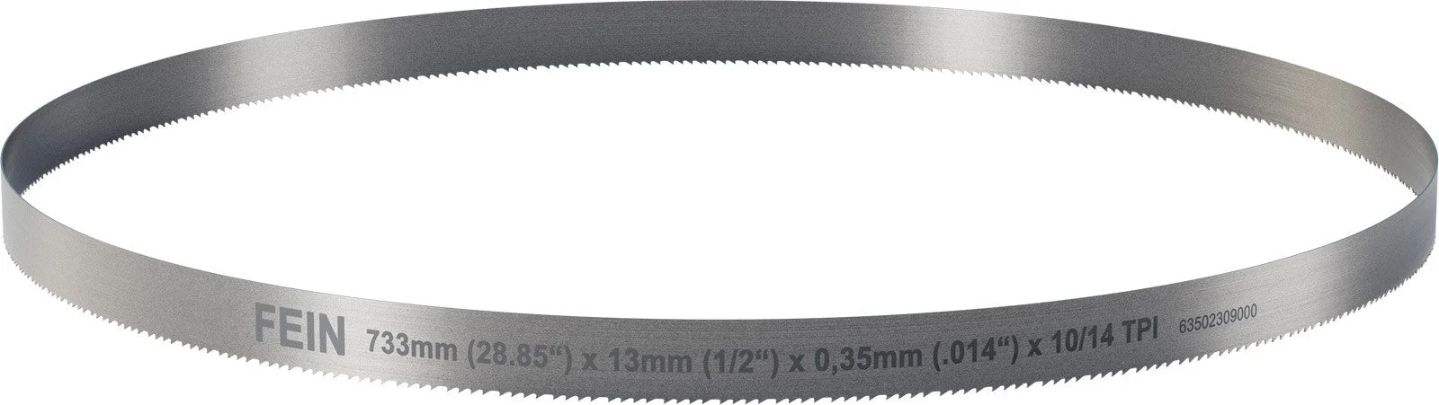Fein Bandzaagblad voor metaal & kunststof BIM 733 T14 MS VE=3 - 63502308000