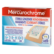 Mercurochrome Steriele Genezende Wondverbanden 6ST