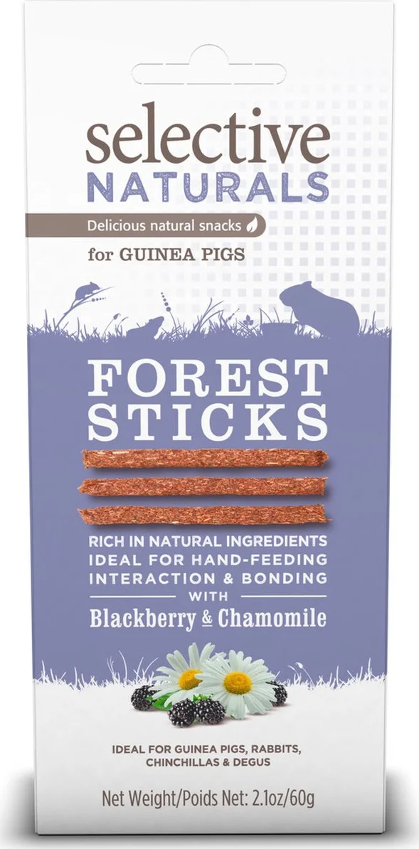 Supreme Selective Naturals Snack Forest Sticks 60 gr