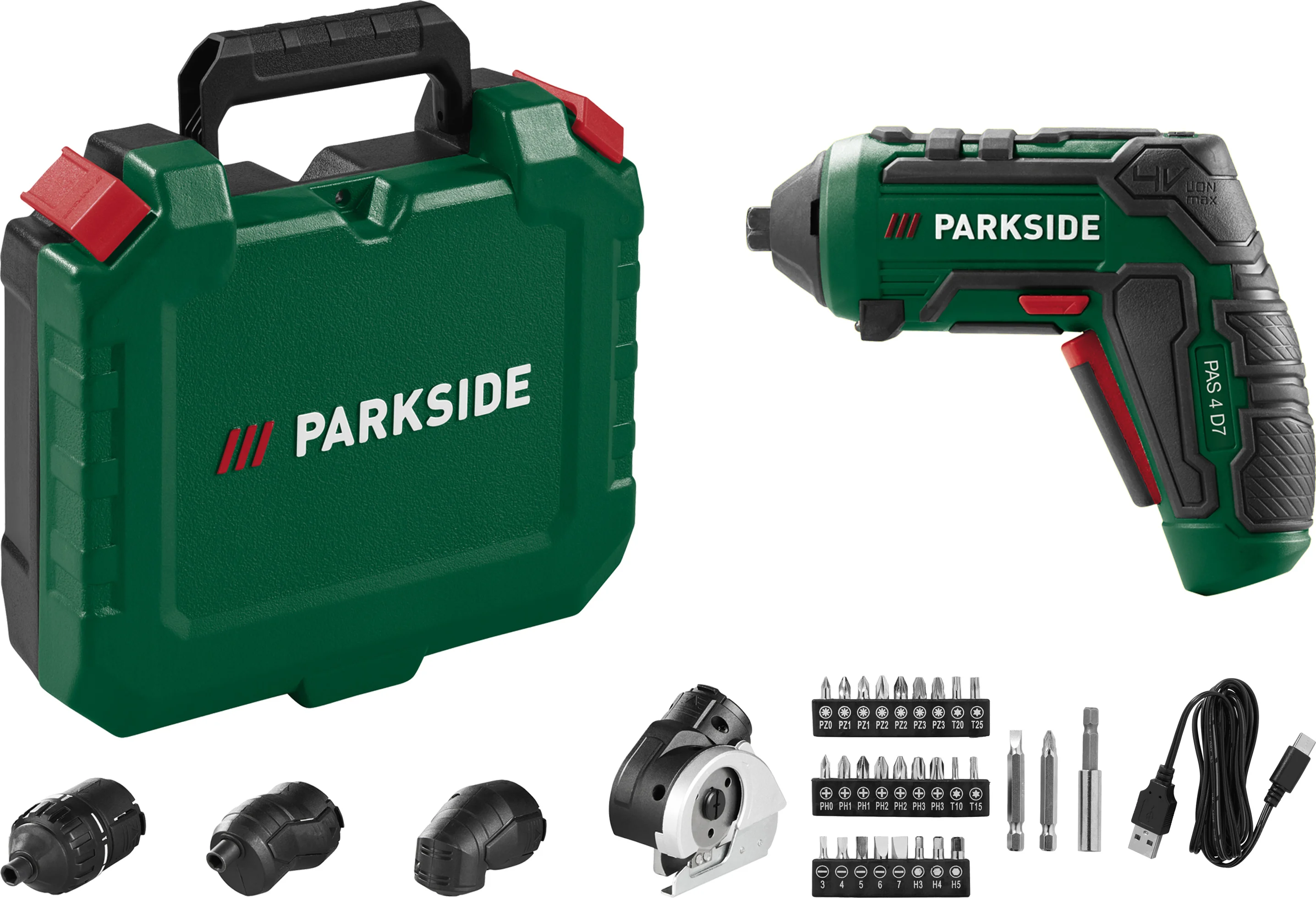 PARKSIDE Accu-schroevendraaier 4 V