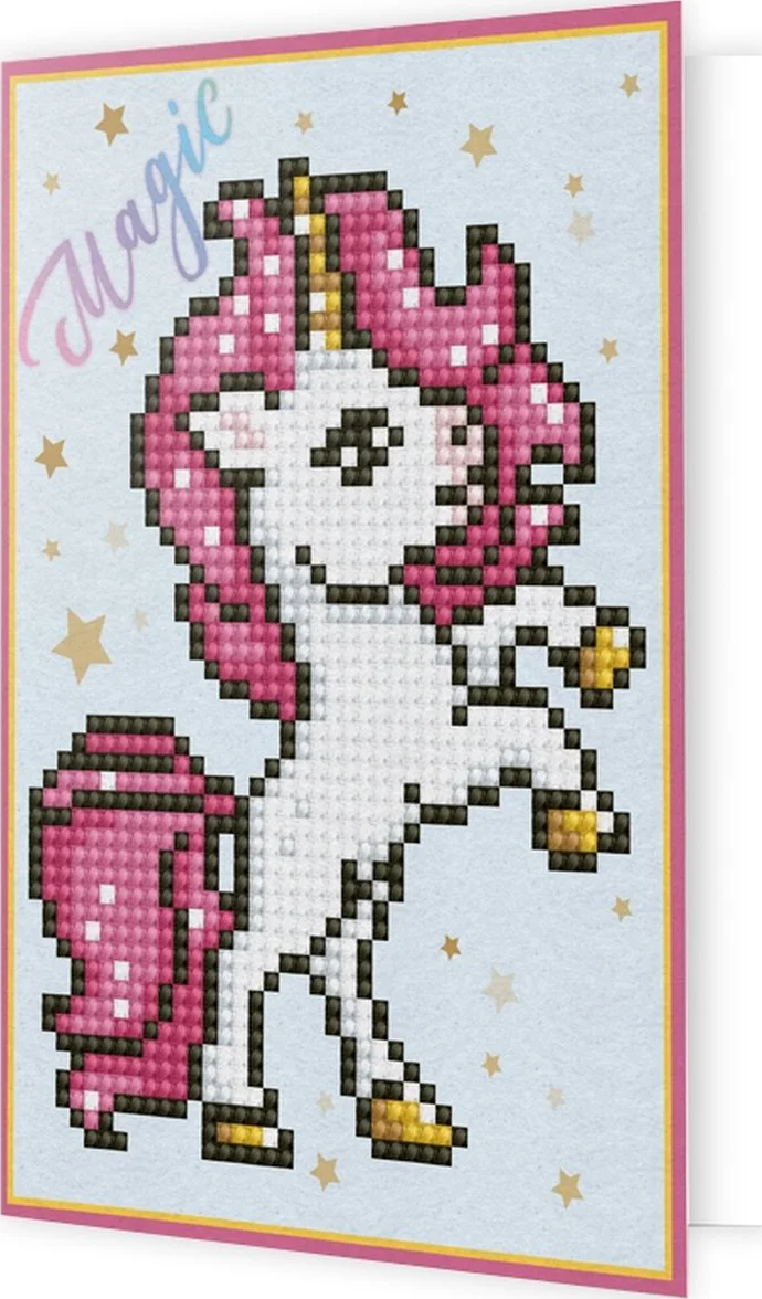 DIAMOND DOTZ Magic - Diamond Painting - 1.189 Dotz - 18x13 cm