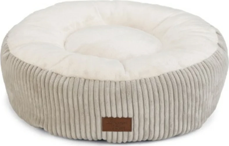 Designed by Lotte Kattenmand Ribbed Lichtgrijs 50 x 50 x 17 cm