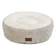 Designed by Lotte Kattenmand Ribbed Lichtgrijs 50 x 50 x 17 cm