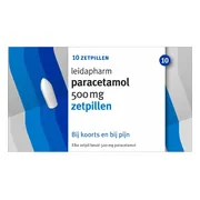 Leidapharm Paracetamol Zetpil 500mg 10ST