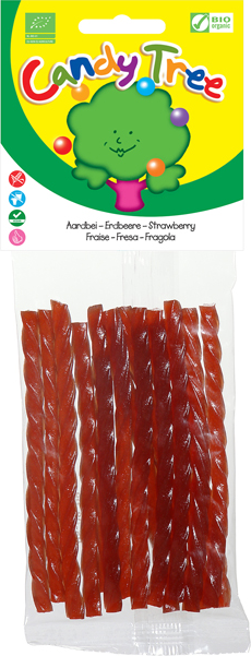Candy Tree Aardbeikabels 75GR