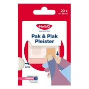 HeltiQ Pak & Plak Pleister Textiel 20ST