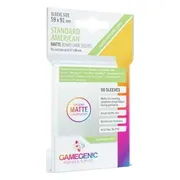 Gamegenic: Matte Board Game Sleeves - Green