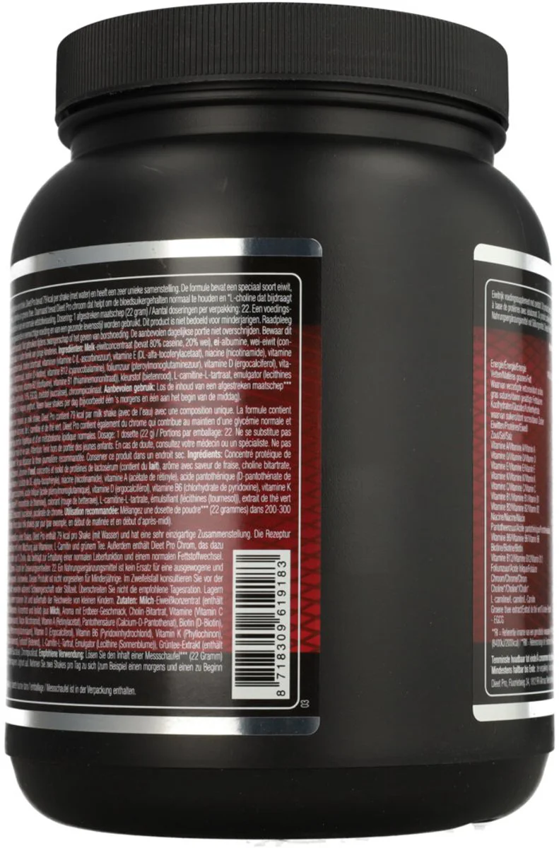 DieetPro Shake - Aardbei 500GR