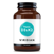 Viridian Vitamin D3 & K2 Capsules 90VCP