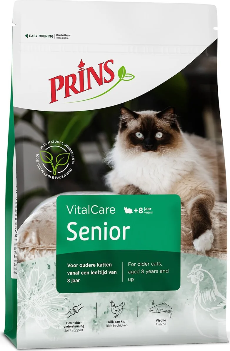 Prins VitalCare Senior Kattenvoer 1,5 kg