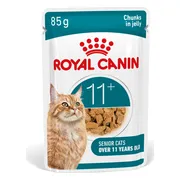12x Royal Canin Kattenvoer Nat Jelly Ageing 11+ 85 gr