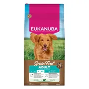 Eukanuba Hondenvoer Droog Grain Free Adult Large Lam 12 kg