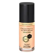 2x Max Factor Facefinity All Day Flawless Foundation W33 Crystal Beige 34 ml