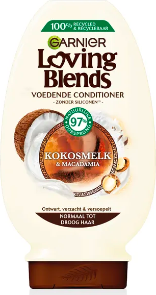 Garnier Loving Blends Kokosmelk en Macadamia Conditioner 250 ml